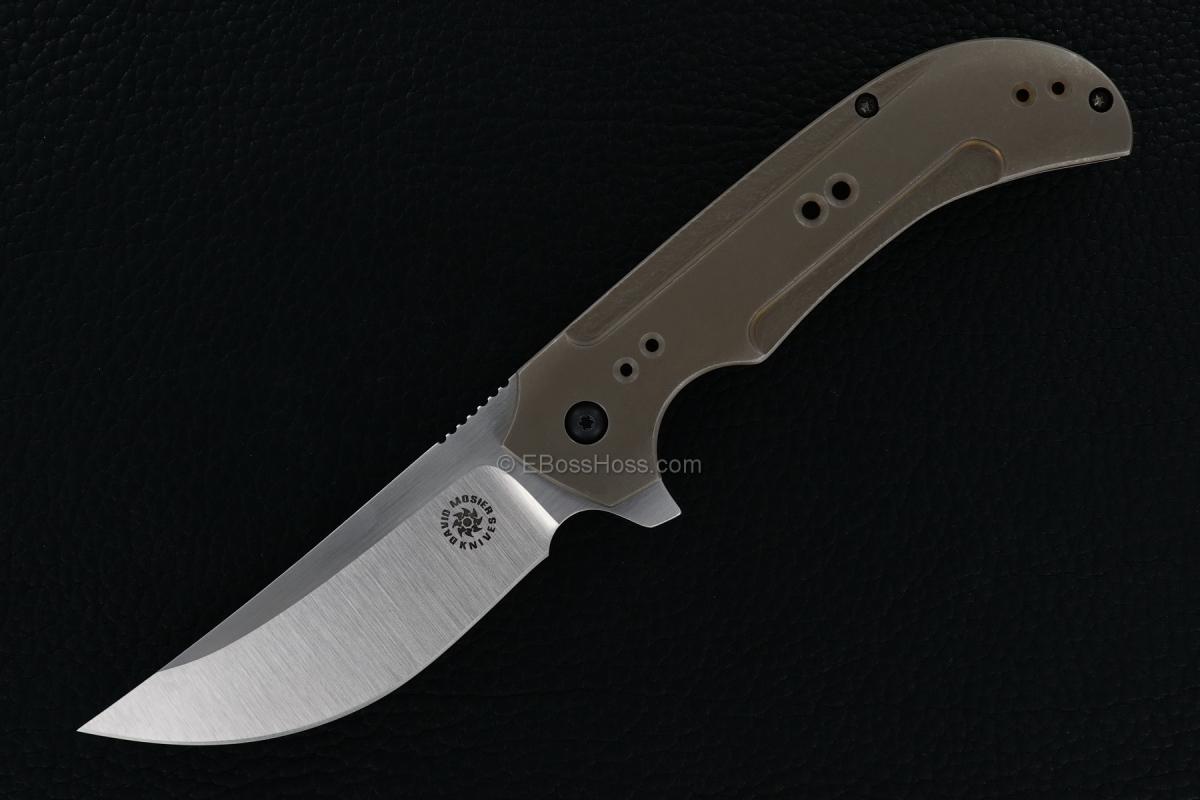 David Mosier / Sean Kendrick Custom Serpent Line Framelock Flipper w/ IKBS
