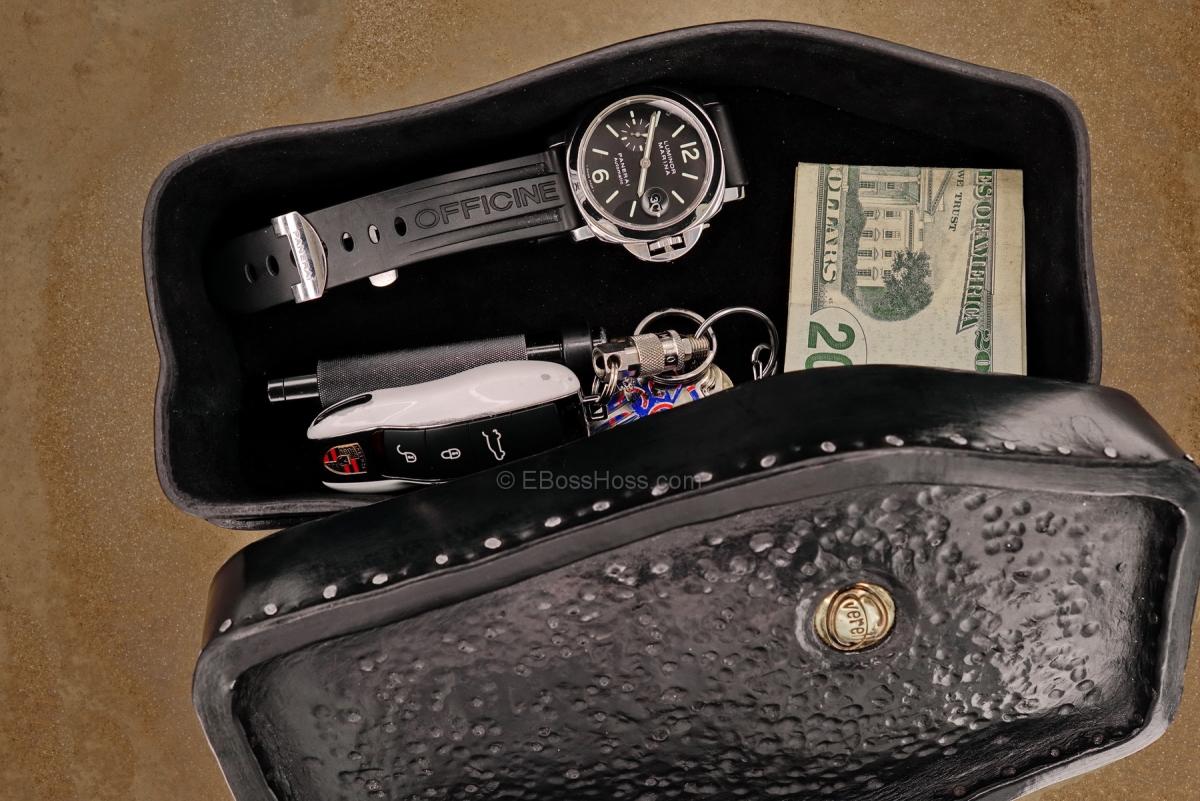 Custom Leather Valet by Starlingear's Greg Everett, Leathersmith